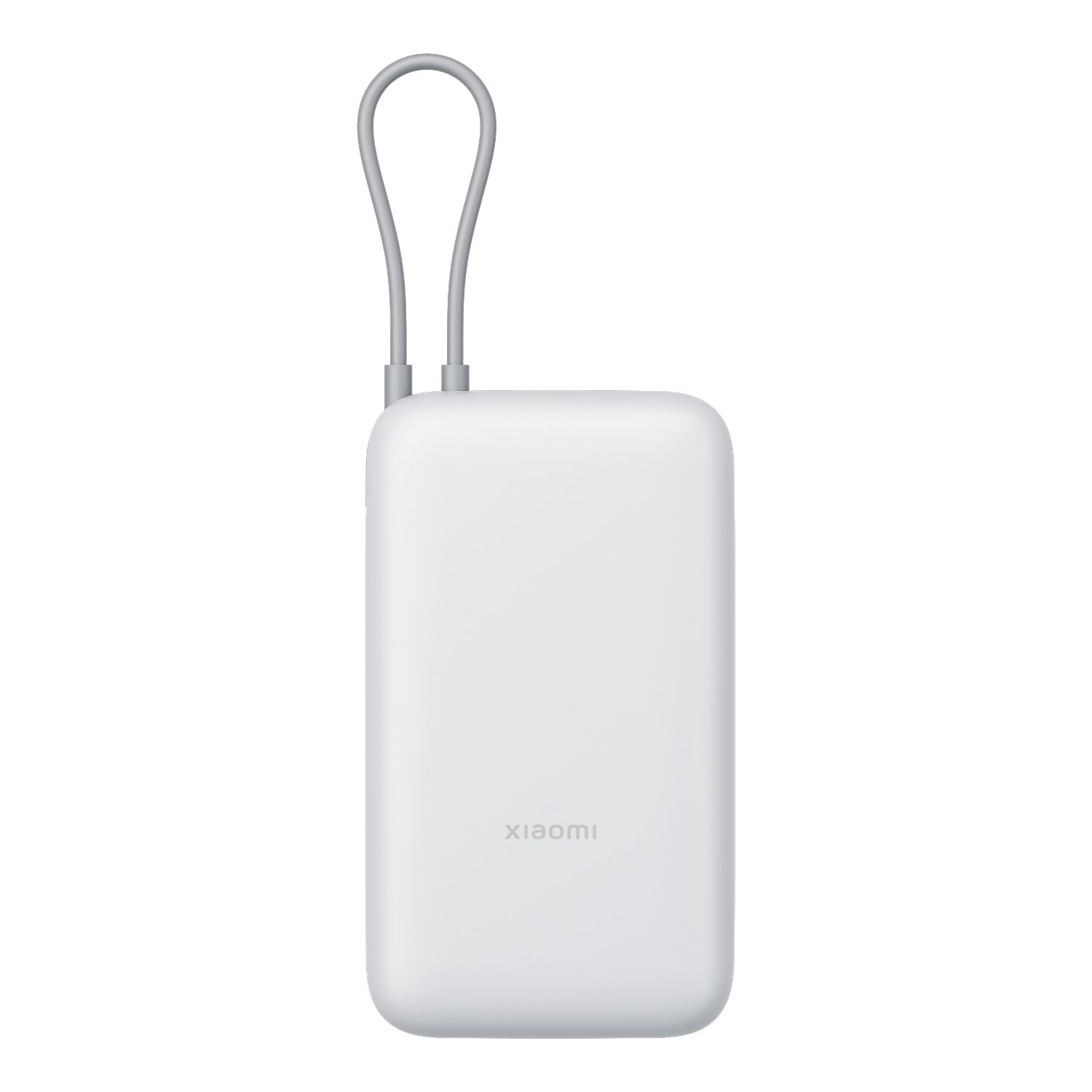 POWERBANK XIAOMI POWER BANK 20000MAH (INTEGRATED CABLE) LIGHT GRAY - miniatura 2